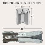 Trtl Travel Pillow Plus: Adjustable Travel Comfort