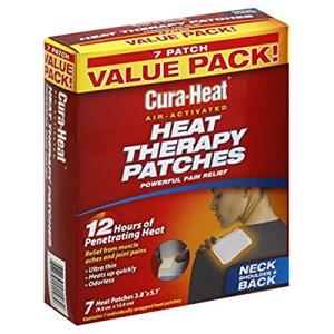 Cura-Heat Neck and Shoulder Heat Therapy Patches