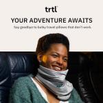 Trtl Travel Pillow Plus: Adjustable Travel Comfort
