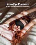 Comfortable 3D Sleep Mask for Travel and Relaxation