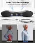 3-in-1 Back Massager with Heat and Vibration