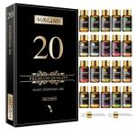 20 Pcs Essential Oil Gift Set for Relaxation