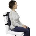 Full Back and Lumbar Support Cushion for Travel