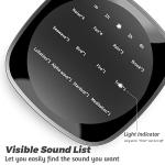 Sleepbox White Noise Machine with 25 Soothing Sounds