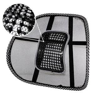 Lumbar Mesh Back Support with Massage Beads