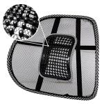 Lumbar Mesh Back Support with Massage Beads