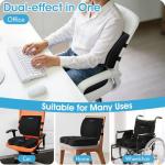 Memory Foam Lumbar Support Seat Cushion for Pain Relief