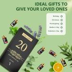 20 Pcs Essential Oil Gift Set for Relaxation
