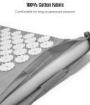 ROMIX Acupressure Mat and Pillow Set for Relief