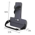 Full Back and Lumbar Support Cushion for Travel