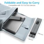 Adjustable Laptop Stand for Stress Relief - Black