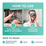 MyHalos Heated Eye Mask for Relief and Comfort