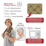 MicroBeads Moist Heat Therapy Neck Pack