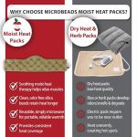 MicroBeads Moist Heat Therapy Neck Pack