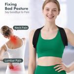 Adjustable Posture Corrector for Back Support