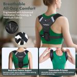 Adjustable Posture Corrector for Back Support