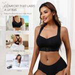 Seamless Wireless Posture Support Bra for Women