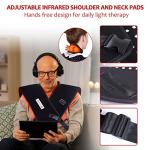 Red & Infrared Light Therapy for Neck & Shoulder Relief