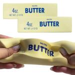 Slow Rising Butter Squishy Stress Relief Balls (2 pcs)