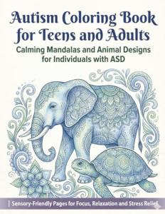 Calming Mandala Coloring Book for Teens and Adults