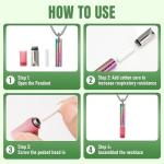 Breathing Necklace for Stress Relief and Calm