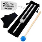 432 Hz Tuning Fork Set for Meditation & Relaxation