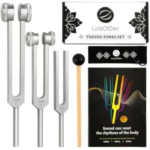 Healing Tuning Fork Set for Sound Therapy