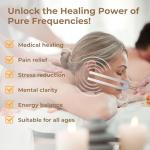 Tuning Fork Healing Set with Mallet and Bag