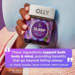 OLLY Restful Sleep Gummies with Melatonin & L-Theanine