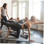 Anneome Portable Yoga Column Foam Roller for Relaxation