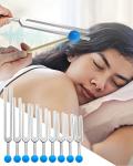 9-Piece Solfeggio Tuning Fork Set for Healing