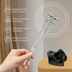 Healing Tuning Forks Set with Mallet and Crystals