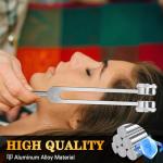128Hz Tuning Fork with Reflex Hammer Set