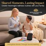 Solfeggio Tuning Forks Set with Affirmation Cards