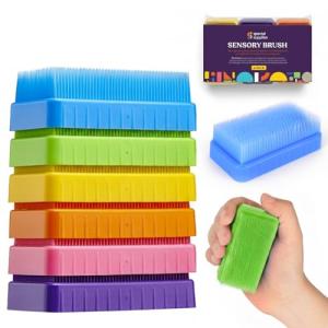 Sensory Therapy Brush Set for Stress Relief
