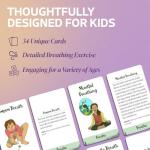 Kids' Breathing Exercise Cards for Calmness and Focus