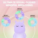 Guided Breathing Light for Mindfulness and Relaxation