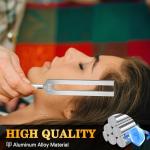 Healing Tuning Forks Set with Reflex Hammer