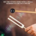 Solfeggio Tuning Fork Set for Sound Therapy