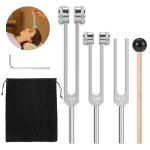 Healing Tuning Forks Set with Reflex Hammer