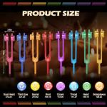 TENFLY 8-Piece Chakra Tuning Forks Set