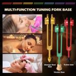 TENFLY 8-Piece Chakra Tuning Forks Set