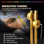 TENFLY 8-Piece Chakra Tuning Forks Set