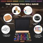 TENFLY 8-Piece Chakra Tuning Forks Set