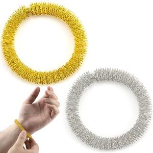 Spiky Sensory Massage Rings for Stress Relief