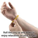 Spiky Sensory Massage Rings for Stress Relief