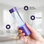 Glow-in-the-Dark Glitter Sensory Tubes - 4-Pack