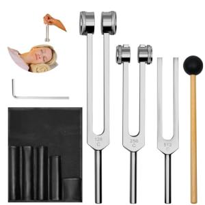 Healing Tuning Fork Set for Sound Therapy