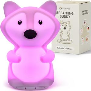 Breathing Lamp with Guided Meditation & Calming Light