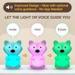 Breathing Lamp with Guided Meditation & Calming Light
